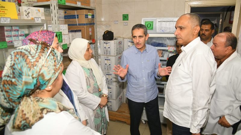 محافظ الغربية يتفقد