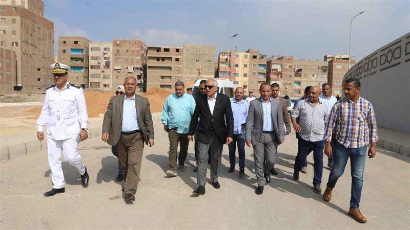 محافظ الجيزة يتفقد