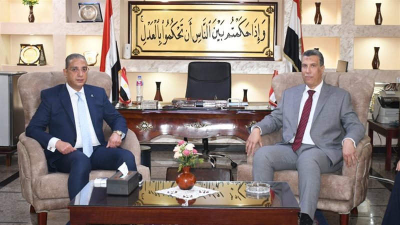 محافظ الفيوم ورئيس