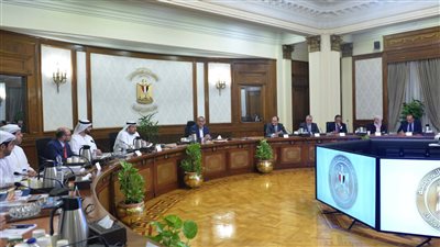 رئيس الوزراء يلتقي وزير الاستثمار الإماراتي وعددا من المسئولين والمستثمرين