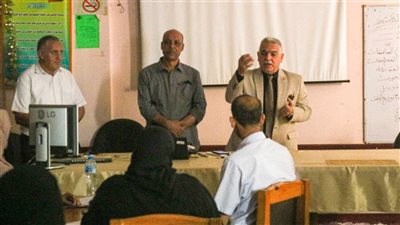 ورش عمل لتدريب الموجهين على المنهج الجديد للصف السادس الابتدائي بكفر الشيخ (صور)