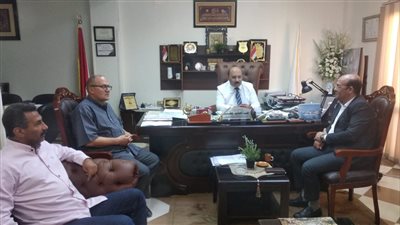 رئيس مياه القناة يلتقي نواب الإسماعيلية والسويس (صور) 