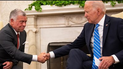 بايدن وملك الأردن يبحثان تطورات الأوضاع في غزة وضمان عدم تهجير الفلسطينيين قسرا