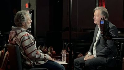 باسم يوسف بعد تسجيل حلقته مع بيرس مورجان: حوار أتمنى أن يعيش لفترة وهذا موعد إذاعته