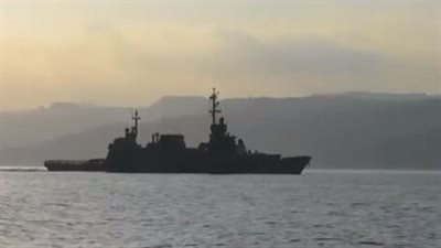 وصول سفن بحرية إسرائيلية إلى البحر الأحمر (فيديو)