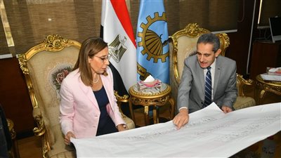 محافظ الغربية يستقبل وزيرة الثقافة