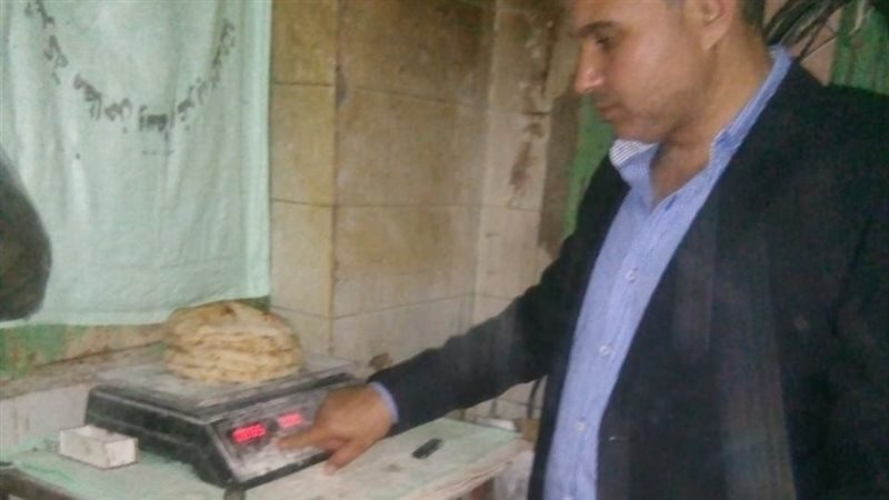 جانب من الحملة التموينية