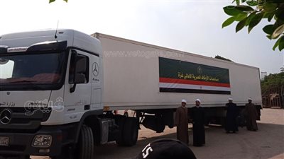 دخول 55 شاحنة مساعدات من مصر إلى غزة اليوم والإعداد لدخول 100 آخرين الخميس