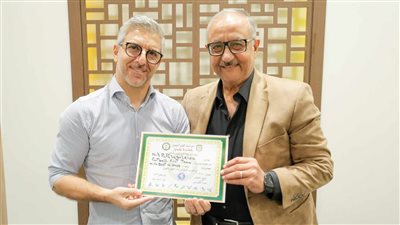 نادي البنك الأهلي يكرم الجهاز الفني السابق بقيادة بابا فاسيليو (صور)