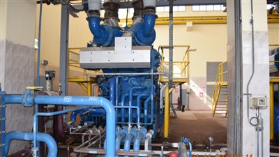  رئيس جهاز الشيخ زايد يتفقد محطة مياه الشرب المغذية للمدينة