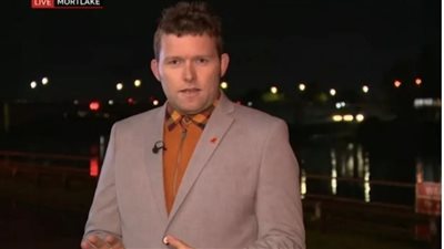 سرقة محفظة مراسل صحفي على الهواء في لندن (فيديو)