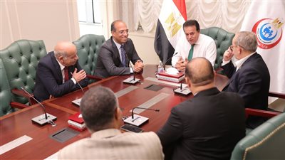 وزير الصحة يبحث مع أعضاء مجلس الشيوخ سبل التعاون لدعم المنظومة الصحية