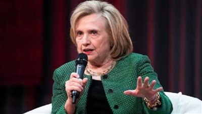 انسحاب طلاب من محاضرة هيلاري كلينتون في جامعة كولومبيا بسبب أحداث غزة