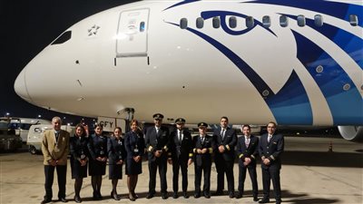 موعد استلام مصر للطيران الطائرة الثامنة والاخيرة من طراز B787-9 دريم لاينر