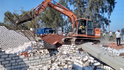 إزالة 68 حالة تعد بنطاق 7 مراكز بالبحيرة 