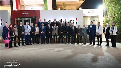 حملة السيسي الانتخابية تستقبل وفد نقابتي المهن العلمية والاجتماعية