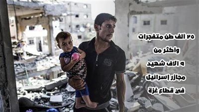 25 ألف طن متفجرات وأكثر من 9 آلاف شهيد، مجازر إسرائيل في قطاع غزة (فيديوجراف)