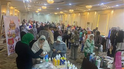 رياضة البحيرة تنفذ معرض المنتجات الحرفية واليدوية بنادي ألعاب دمنهور (صور)