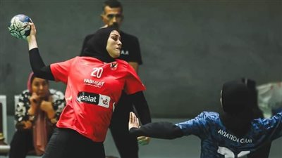 سيدات يد الأهلي يفوز على الطيران في الدوري