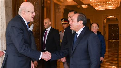  نجيب ميقاتي يؤكد للسيسي أهمية الدور المصري في ترسيخ الاستقرار بلبنان 