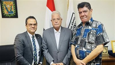 خالد فودة يناقش الاستعدادات النهائية للدورة الثامنة من مهرجان شرم الشيخ للمسرح