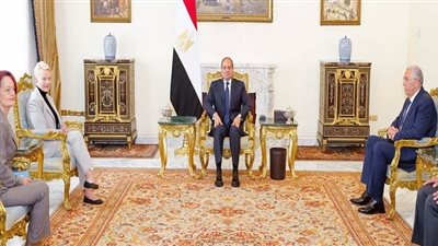 الرئيس السيسي يستقبل المديرة التنفيذية لبرنامج الغذاء العالمي (فيديو)