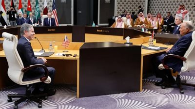 تفاصيل المؤتمر الصحفي الختامي لاجتماع عمان بشأن الأوضاع في غزة