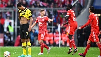 الدوري الألماني، بايرن ميونخ يتقدم على بروسيا دورتموند في الشوط الأول