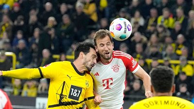 بالقوة الضاربة، تشكيل كلاسيكو الدوري الألماني بين بايرن ميونخ ودورتموند