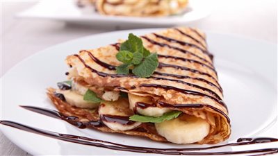 طريقة عمل الكريب بحشوة الشوكولاتة زي المحلات وبأقل التكاليف