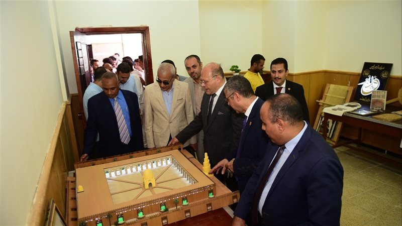 جانب من الزيارة 