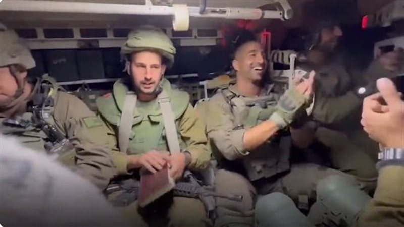 آخر لحظات جنود الاحتلال