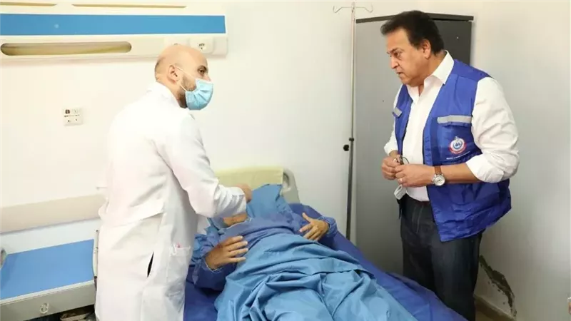 متابعة المصابين من