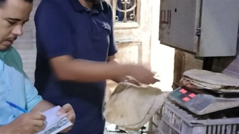 جانب من الحملة التموينية