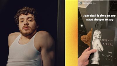 جاك هارلو يستعرض نسخته من مذاكرات بريتني سبيرز