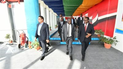 وزير البنية الأساسية بزامبيا يزور العاصمة الإدارية الجديدة