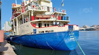 تصدير ملح وصودا كاوية وتفريغ رخام بموانئ المنطقة الاقتصادية لقناة السويس (صور) 