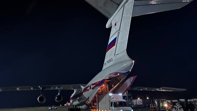 روسيا ترسل طائرتي بضائع إنسانية لغزة عبر مصر