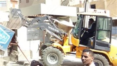 حملة لرفع التعديات بالمنيل استجابة لشكاوى المواطنين