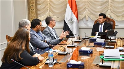 أشرف صبحي يلتقي مجلس اتحاد الكرة الطائرة بعد التأهل إلى أولمبياد باريس 