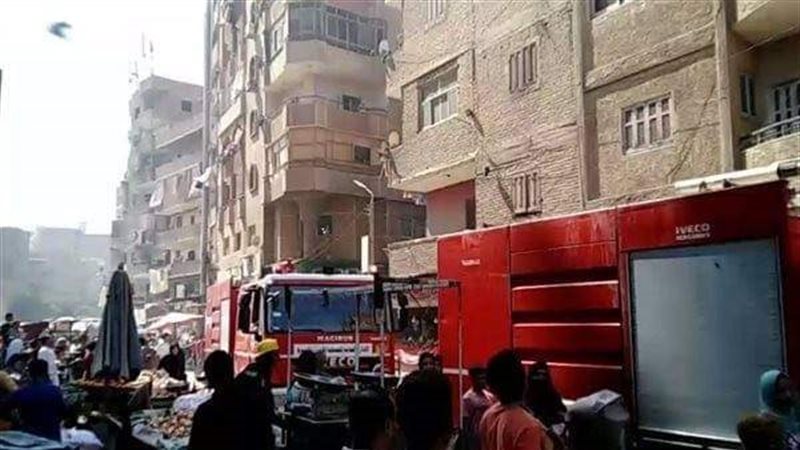 حريق شقة الطالبية،فيتو