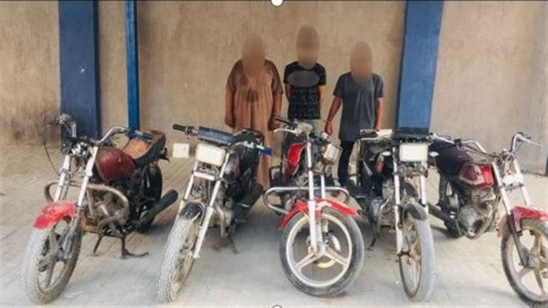 ضبط تشكيل عصابى لسرقة