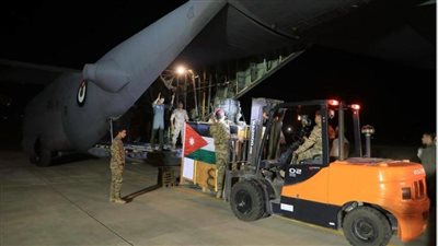 مصدر عسكري أردني: إنزال مساعدات طبية عاجلة للمستشفى الميداني في غزة