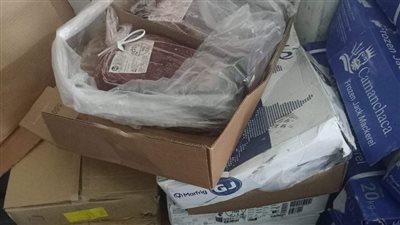 ضبط 1.5 طن مخصبات زراعية و160 كيلو كبدة مجمدة بالبحيرة (صور)