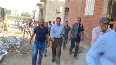 حملات مكبرة لإزالة التعديات على الأراضي الزراعية في العامرية أول بالإسكندرية 