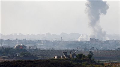 قصف إسرائيلي يستهدف محيط مستشفى في غزة 