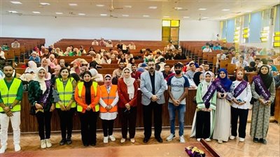 مبادرات وحملات توعوية بكليات جامعة القناة بالتعاون مع صندوق مكافحة وعلاج الإدمان (صور) 