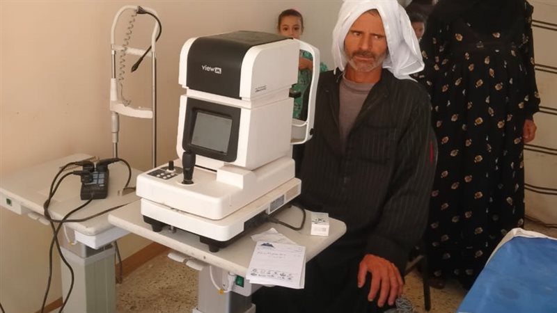 جانب من القافلة السكانية