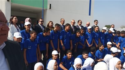 وزير الاتصالات يفتتح مدرسة WE التطبيقية في القليوبية