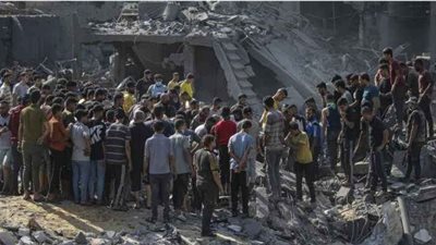 شهداء ومصابون في غارة للاحتلال الإسرائيلي بمحيط مستشفى شهداء الأقصى بدير البلح